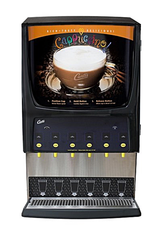 (image for) Wilbur Curtis PCGT6 Primo Cappuccino 6 Flavor Dispenser